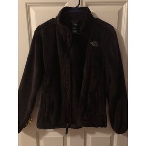 Northface zip jacket. Color: eggplant